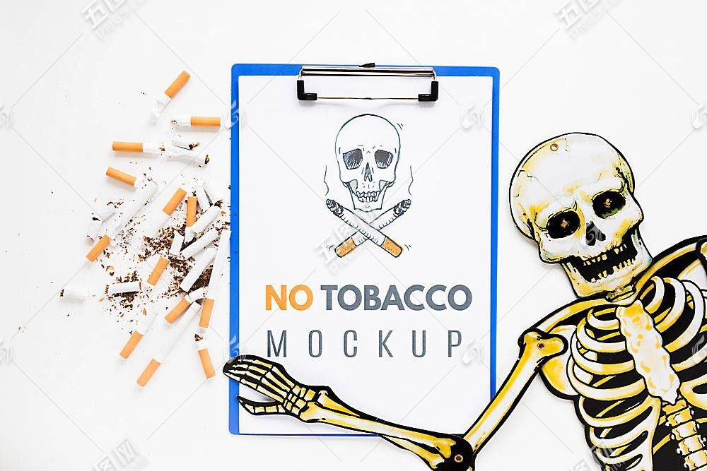 禁止吸烟有害健康主题海报设计